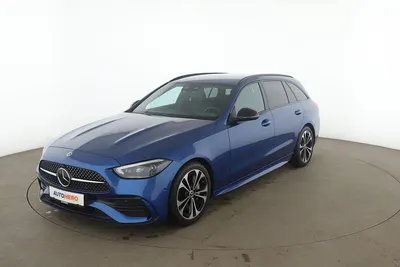 Gebraucht Mercedes C300 AMG line 265 PS (194 kW) 2022 Blau Kombi