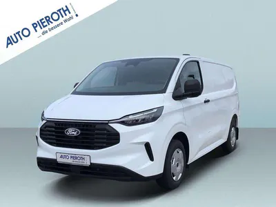 Ny Ford Transit Custom Trend 136 HK (100 kW) 2025 Hvid Pickup / Ladvogn