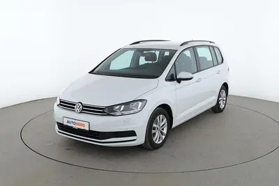 Gebraucht VW Touran Comfortline 110 PS (80 kW) 2017 Weiß Van / Kleinbus