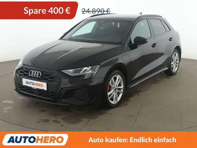 Używany Audi A3 S-Line 245 KM (180 kW) 2021 Czarny Sedan/Limuzyna
