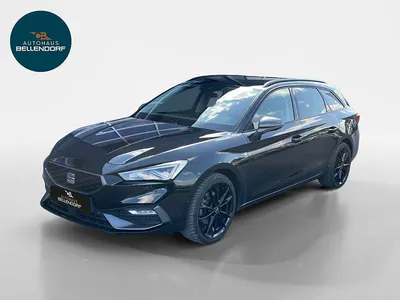 Occasion Seat Leon FR 150 PK (110 kW) 2022 Zwart Stationwagen