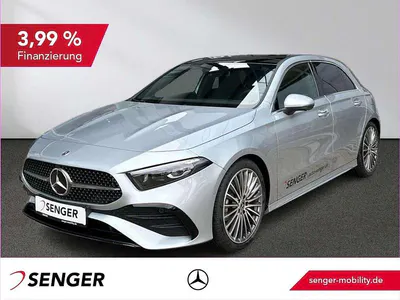 Gebraucht Mercedes A200 AMG line 150 PS (110 kW) 2025 Unilack polarweiß Limousine
