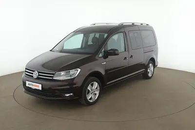 Gebraucht VW Caddy Maxi Comfortline 125 PS (91 kW) 2018 Violett Van / Kleinbus