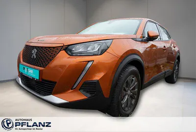 Occasion Peugeot e-2008 Active 100 kW (136 PK) 2021 Oranje SUV