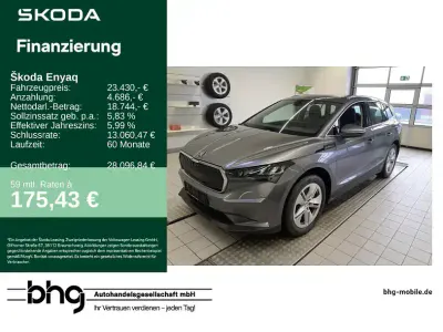 Brugt Skoda Enyaq iV 108 kW (148 HK) 2023 Grå SUV