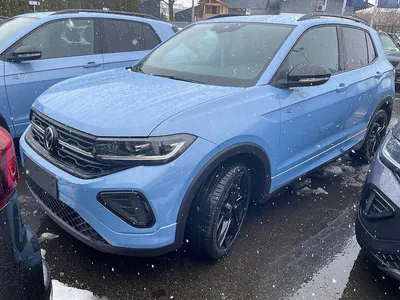 Neu VW T-Cross R-line 150 PS (110 kW) 2025 Clear blue metallic SUV
