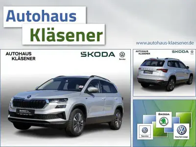 Brugt Skoda Karoq Tour 150 HK (110 kW) 2025 Sølv SUV