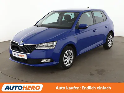 Occasion Skoda Fabia Drive 60 ch (44 kW) 2020 Bleue Berline