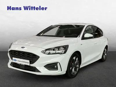 Używany Ford Focus ST-Line 125 KM (91 kW) 2019 Biały Sedan/Limuzyna