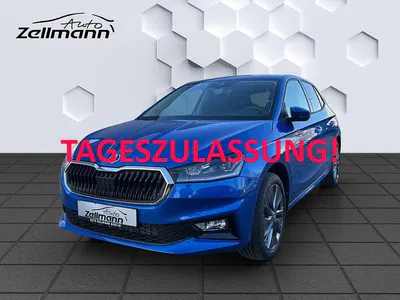 Nouvelle Skoda Fabia Tour 116 ch (85 kW) 2026 Bleue Citadine