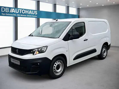 Gebraucht Peugeot Partner Premium 102 PS (75 kW) 2022 Weiß Van / Kleinbus