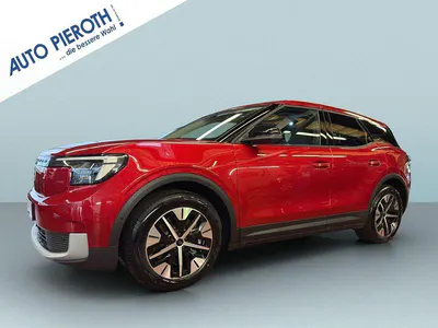 Nieuw Ford Explorer Extended Range 210 kW (286 PK) 2025 Rood SUV