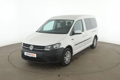 Gebraucht VW Caddy Maxi Trendline 125 PS (91 kW) 2016 Weiß Van / Kleinbus
