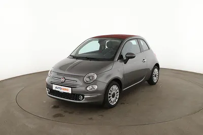 Occasion Fiat 500C Lounge 86 ch (63 kW) 2016 Gris Cabriolet