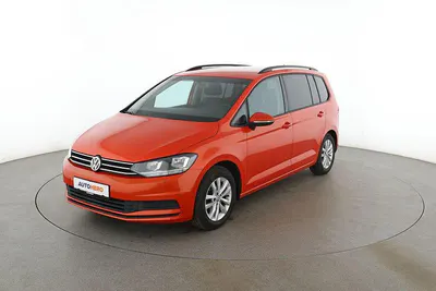 Gebraucht VW Touran Comfortline 110 PS (80 kW) 2016 Orange Van / Kleinbus