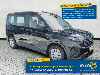 Neu Ford Tourneo Courier Trend 125 PS (91 kW) 2025 Obsidianschwarz metallic Van / Kleinbus
