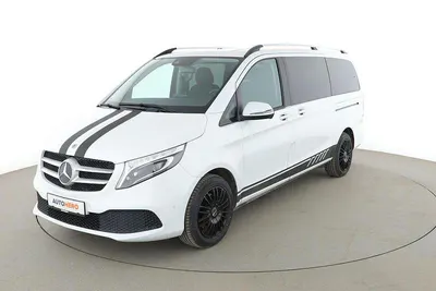 Gebraucht Mercedes V250 Edition 190 PS (139 kW) 2019 Weiß Van / Kleinbus