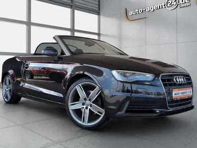 Begagnad Audi A3 Cabriolet S-Line 179 HK (131 kW) 2014 Svart Cab