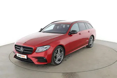 Gebraucht Mercedes E220 AMG line 194 PS (142 kW) 2020 Rot Kombi