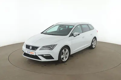 Używany Seat Leon FR 150 KM (110 kW) 2018 Biały Kombi