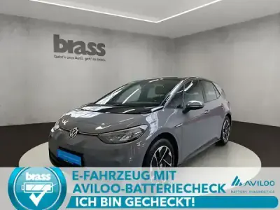 Gebraucht VW ID.3 Life 150 kW (204 PS) 2021 Mondsteingrau / schwarz Kleinwagen