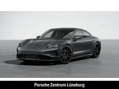 Nieuw Porsche Taycan Black Edition 319 kW (435 PK) 2025 Grijs Sedan