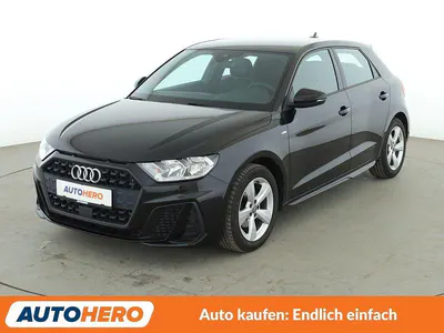 Brugt Audi A1 Sportback S-Line 116 HK (85 kW) 2019 Sort Hatchback