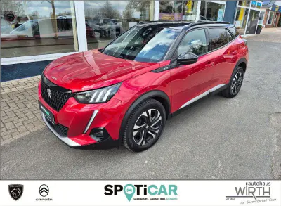Gebraucht Peugeot 2008 GT 131 PS (96 kW) 2021 Rot SUV