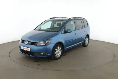 Gebraucht VW Touran Comfortline 140 PS (102 kW) 2015 Blau Van / Kleinbus
