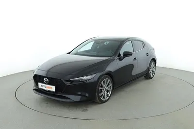 Gebraucht Mazda 3 Selection 122 PS (89 kW) 2019 Schwarz Limousine