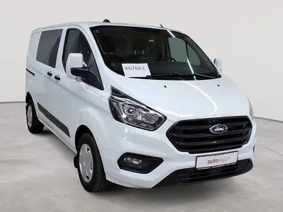 Occasion Ford Transit Custom Trend 130 ch (95 kW) 2021 Blanc Pick-up