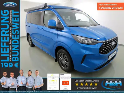 Gebraucht Ford Transit Custom Nugget 2025 Aquablue Limousine