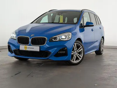 Gebraucht BMW 218 M Sport 136 PS (100 kW) 2021 Blau Van / Kleinbus