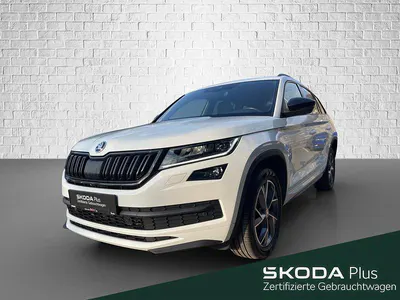 Gebraucht Skoda Kodiaq SportLine 200 PS (147 kW) 2021 Weiß SUV
