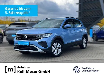Gebraucht VW T-Cross Life 95 PS (69 kW) 2024 Clear blue metallic SUV