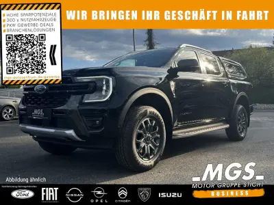 Neu Ford Ranger Wildtrack 205 PS (150 kW) 2026 Schwarz Pickup