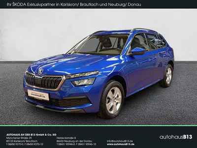 Brugt Skoda Kamiq Ambition 150 HK (110 kW) 2023 Blå SUV