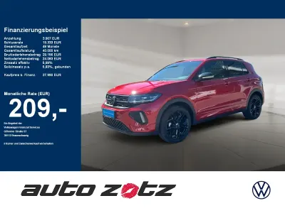 Gebraucht VW T-Cross R-line 116 PS (85 kW) 2025 Kings red metallic SUV