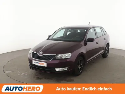 Käytetty Skoda Rapid Drive 110 HP (80 kW) 2017 Violetti Sedan
