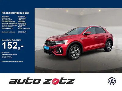 Gebraucht VW T-Roc R-line 110 PS (80 kW) 2023 Andere farbe SUV