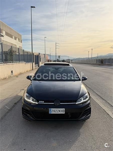 Usado VW Golf VII GTD 184 CV (135 kW) 2017 Negro Berlina