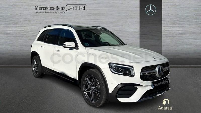 Usado Mercedes GLB200 AMG line 150 CV (110 kW) 2022 Blanco SUV