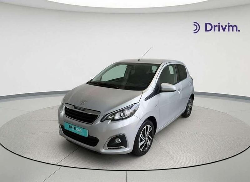 Gris Usado 2018 Peugeot 108 Allure Utilitario | 8400 € (Precio justo) - Imagen 1/4