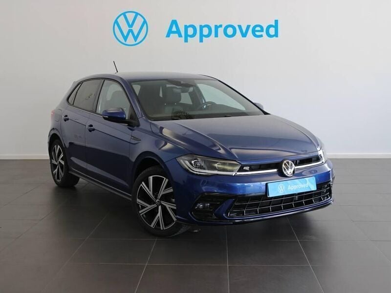 Azul Usado 2022 VW Polo R-line Berlina | 19.300 € (Un poco caro) - Imagen 1/4