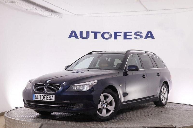 Usado BMW 525 197 CV (144 kW) 2009 Azul Familiar