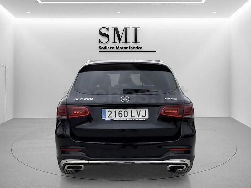 Usado Mercedes GLC200 197 CV (144 kW) 2021 Negro SUV