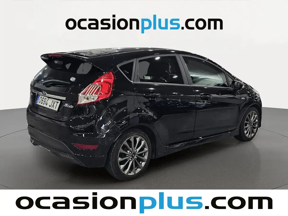 Usado Ford Fiesta ST-Line 100 CV (73 kW) 2017 Negro Utilitario