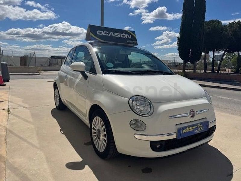 Usado Fiat 500 Lounge 69 CV (50 kW) 2014 Blanco Berlina