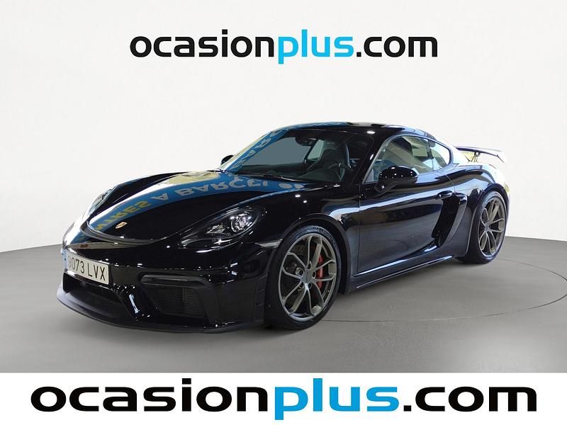 Negro Usado 2022 Porsche 718 Cayman GT4 Coupe | 117.273 € (Buen precio) - Imagen 1/4