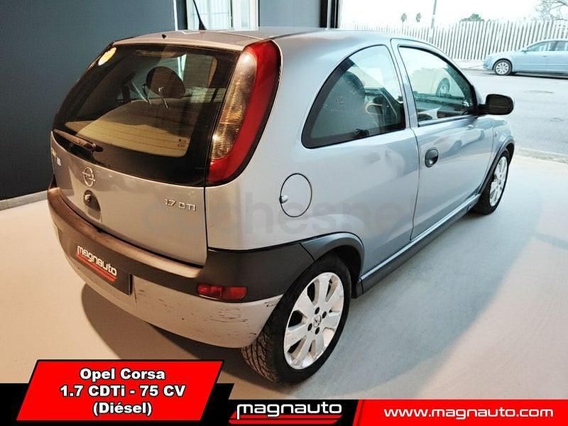 Usado Opel Corsa Edition 75 CV (55 kW) 2003 Gris / plata Utilitario